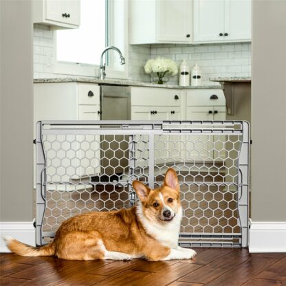 23" Plastic Expandable Pet Gate