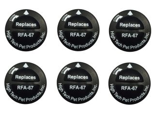 RFA-67 Petsafe® Alternative replacement battery (6-pack)