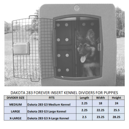 Dakota 283 Forever Insert Kennel Divider with Dakota Guard Antimicrobial - Image 4